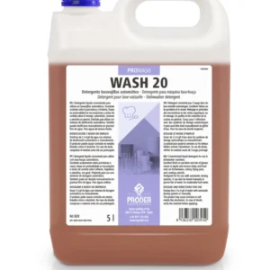 Wash 20 - Detergente lavavajillas automático concentrado.