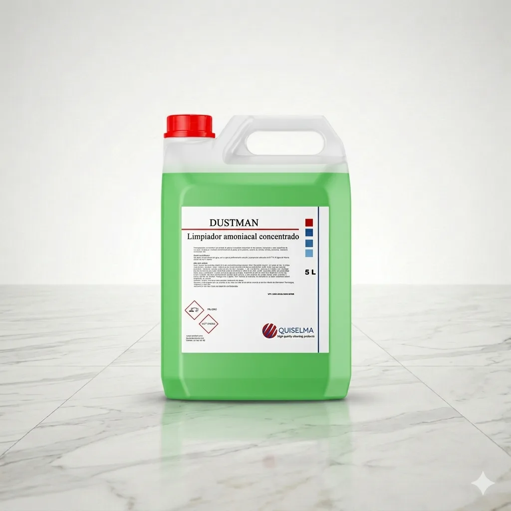 Garrafa de 5 L de Dustman, limpiador amoniacal concentrado