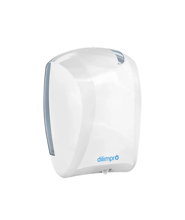 Dispensador de pared Verticut para papel hoja a hoja, blanco