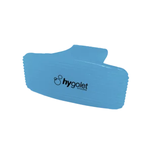 Clip ambientador azul Hygolet Toilet Clip Plus, aroma Ocean Mist, para el borde del inodoro